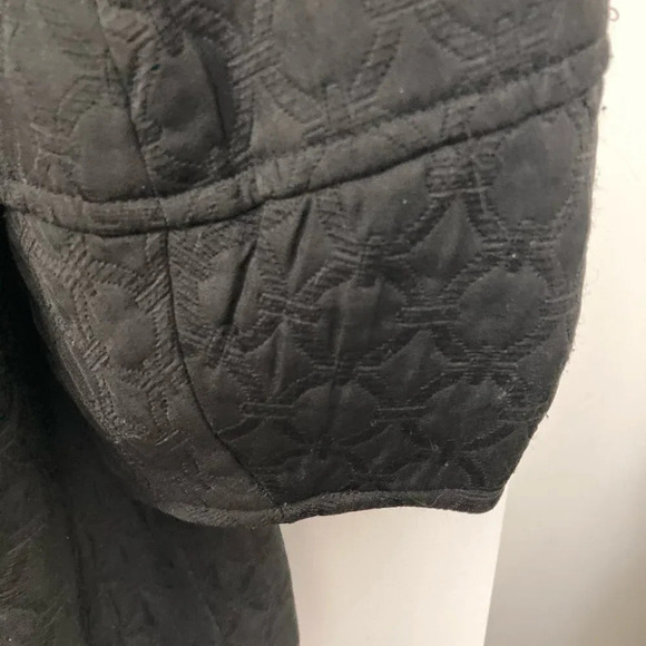 MARIO SERRANI Sz 10 Textured Fabric Jacket Italy Bubble Sleeve Statement Piece - Picture 2 of 8